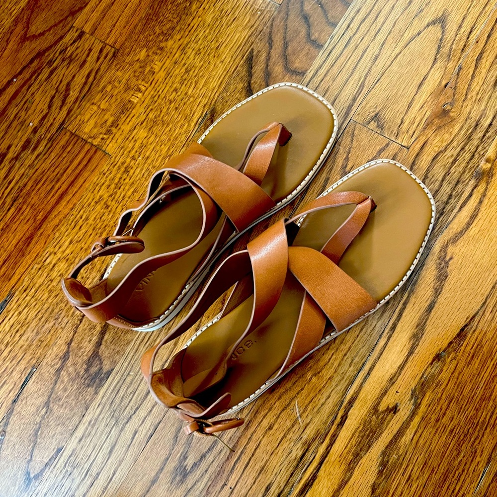 Vince sandals size 7.5. Brand new. Never worn.